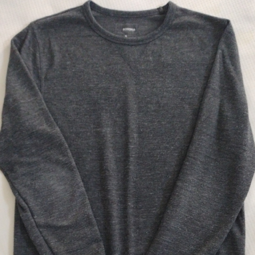 Sonoma Charcoal Heather Long Sleeve Top
